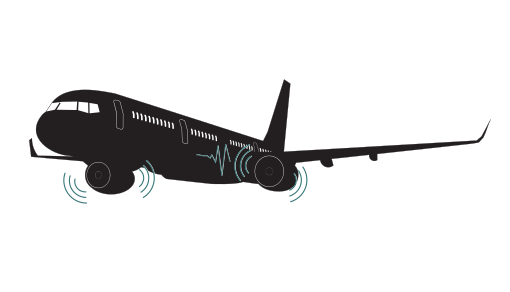 Active noise control for quieter flights